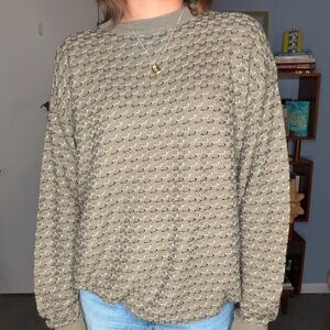 Textured Tan Sweater